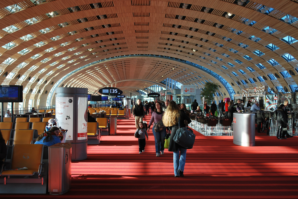 Paris Airport Terminal